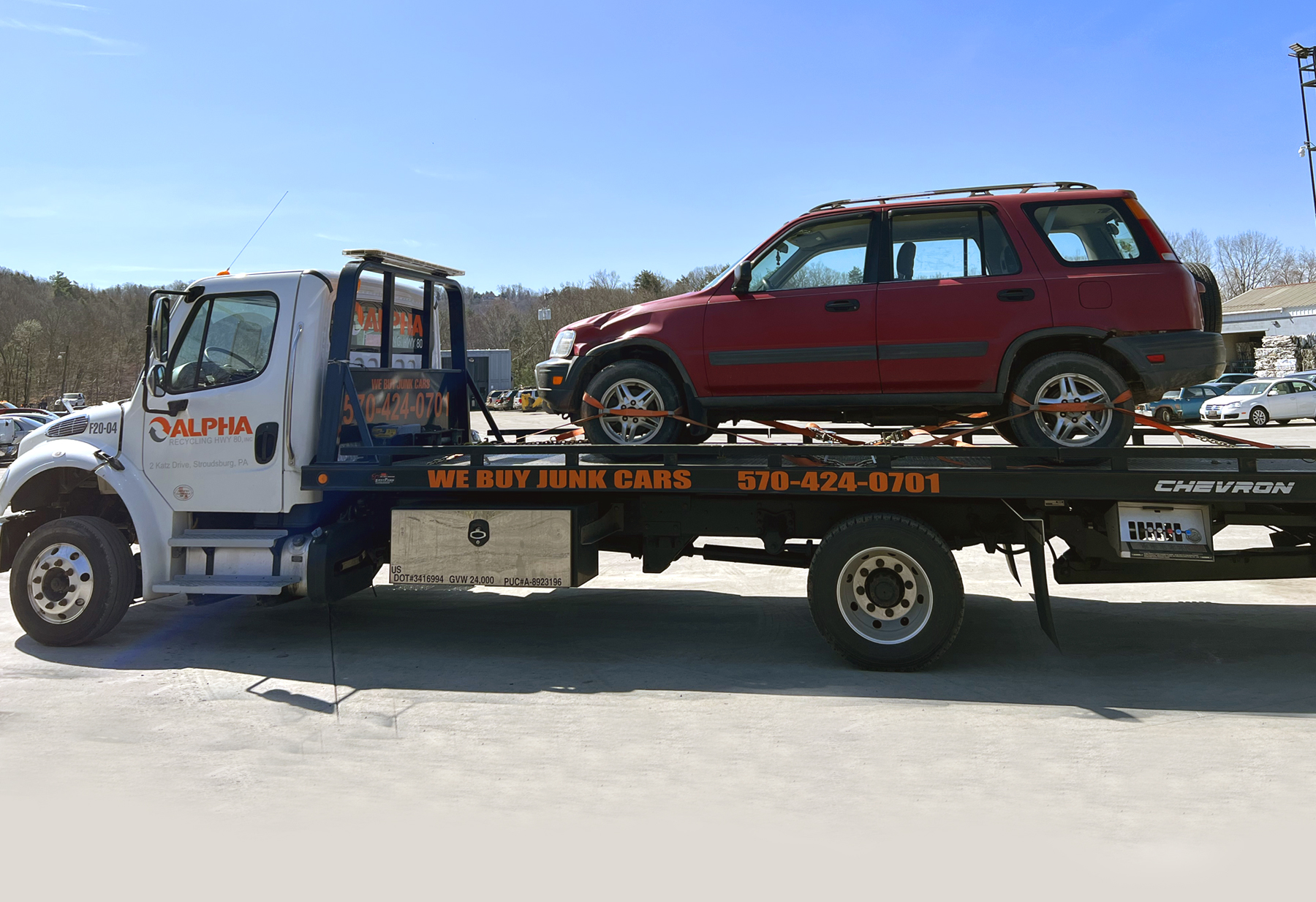 Home Pennsylvania Junk Car Buyer I ALPHA RECYCLING HWY 80
